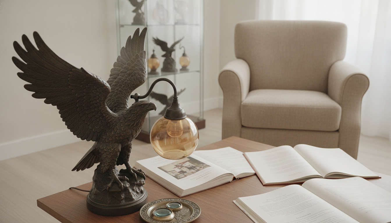 Are Eagle Lamps Collectable? Value, Marks, and Styles