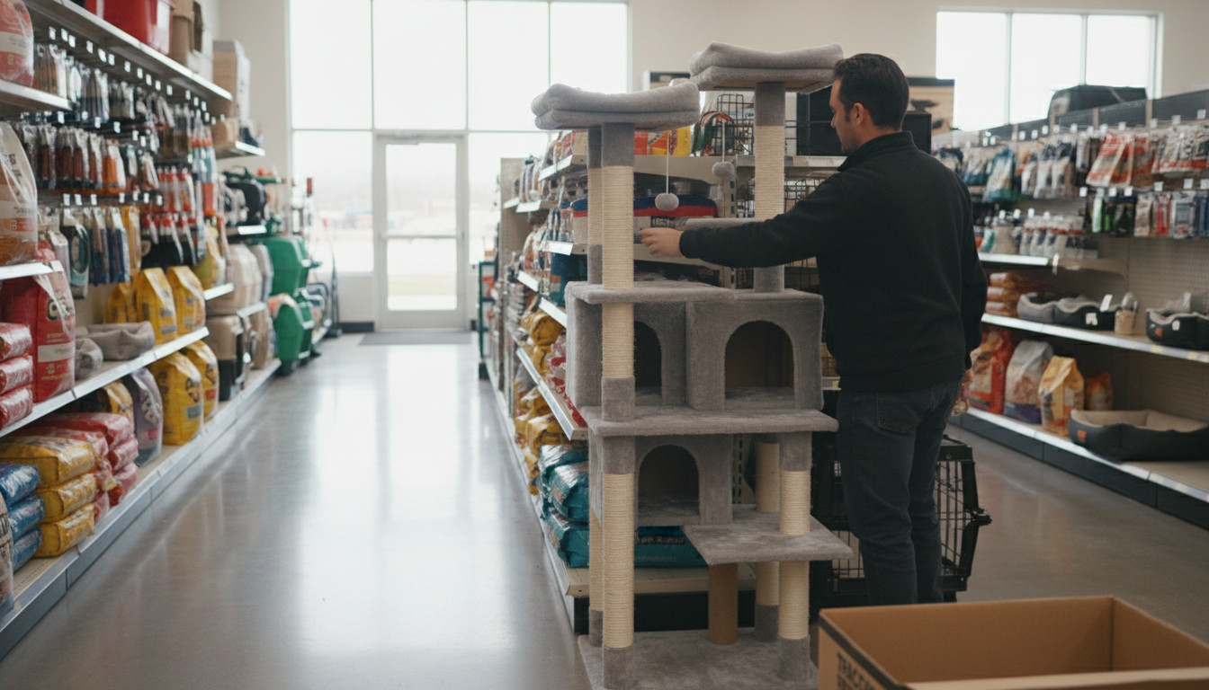 Cat Towers at Tractor Supply: Stock, Sizes, Buying Tips