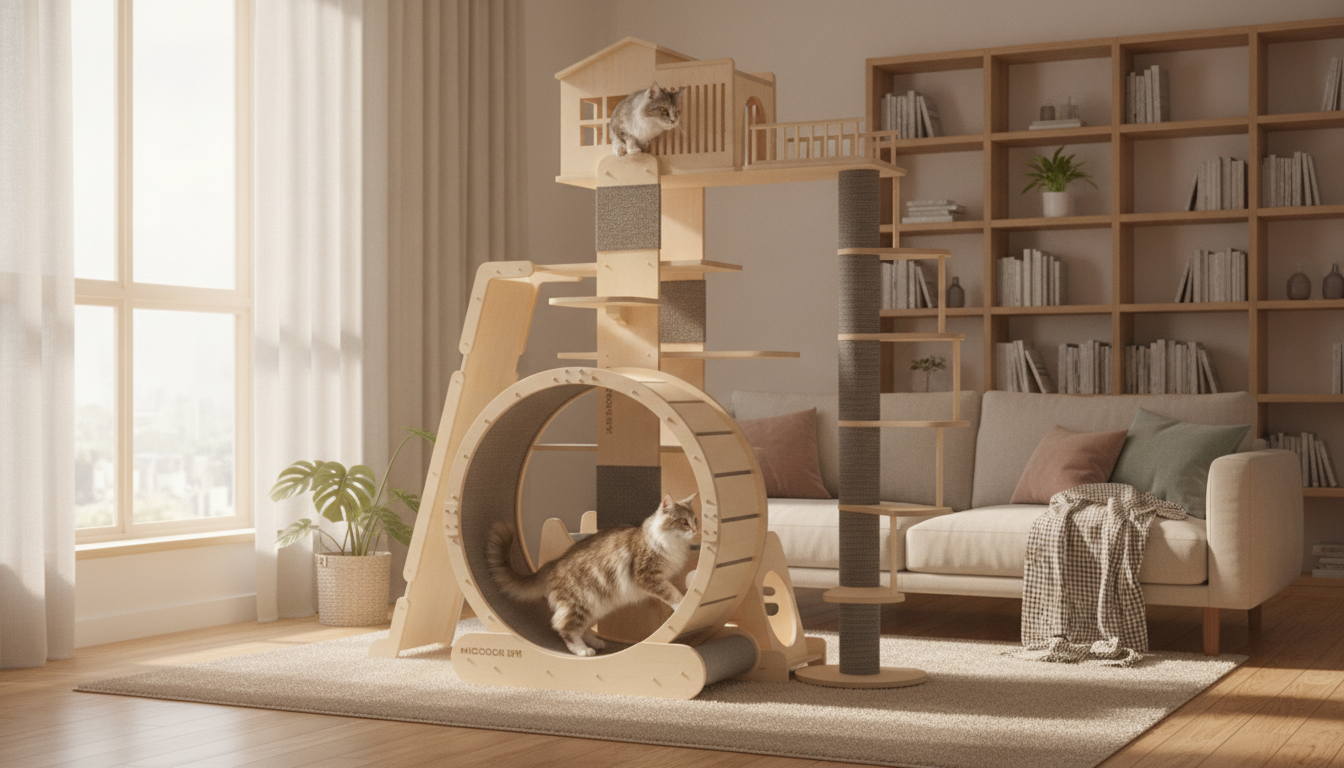 Cat Tree Tower With House: Stability, Size & Setup