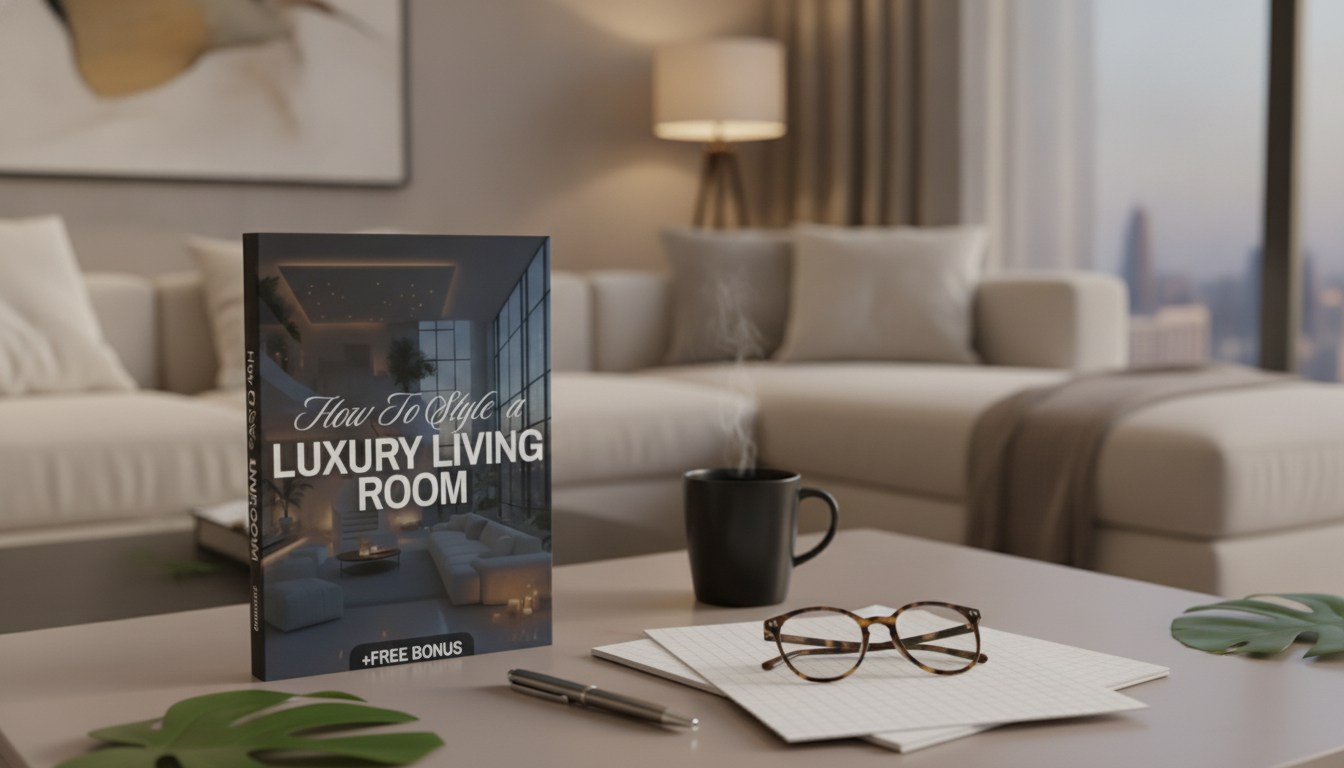 Luxury Living Room Styling Guide: Steps + Checklist