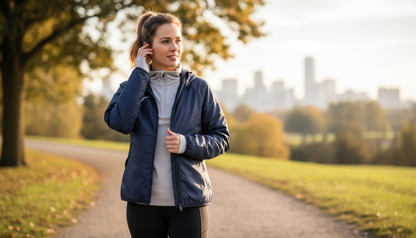 Nike Women’s Blue Hooded Jacket: Fit, Layering, Care