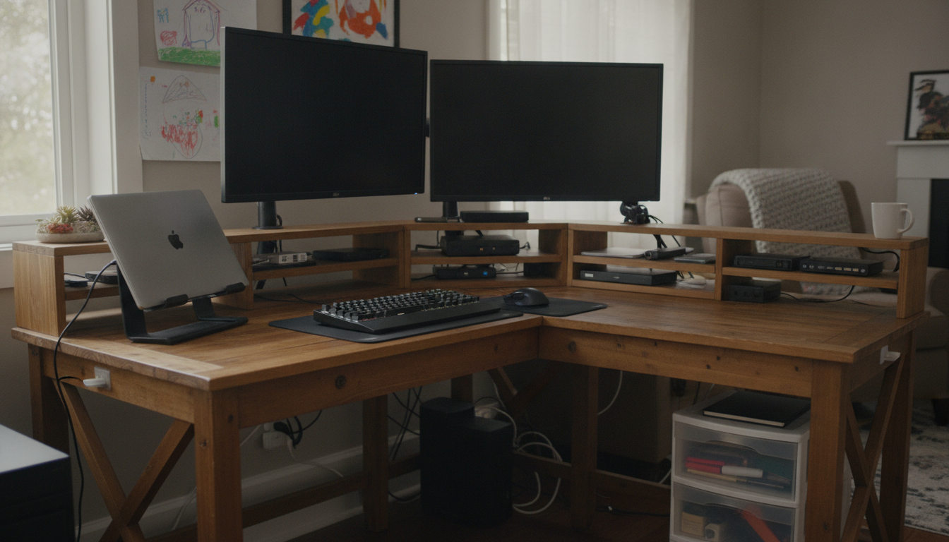 Make Your Desk Feel More Spacious: 5 Smart Fixes