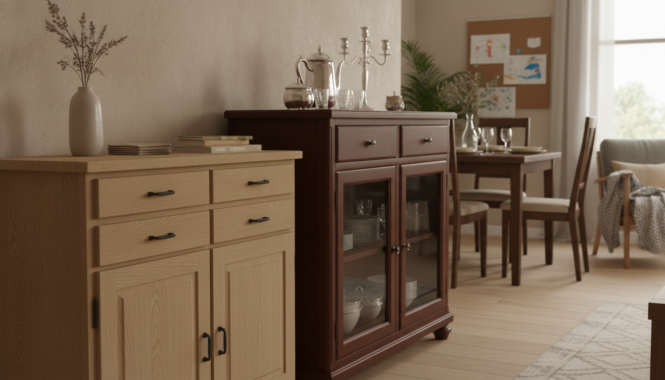 Sideboard vs Buffet Cabinet: Key Differences Explained