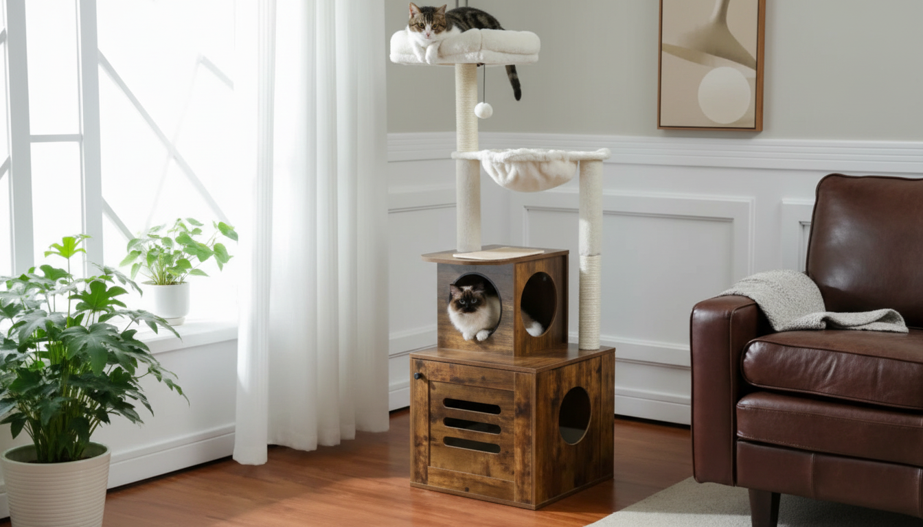 Litter Box Cabinets for Cats: Pros, Cons & Fit