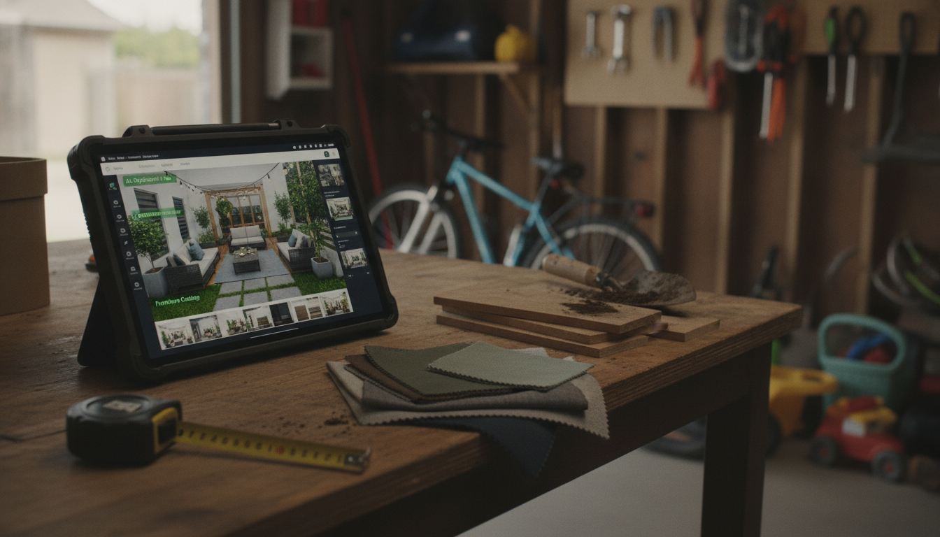 AI Patio Design: Layouts, Furniture & Material Ideas