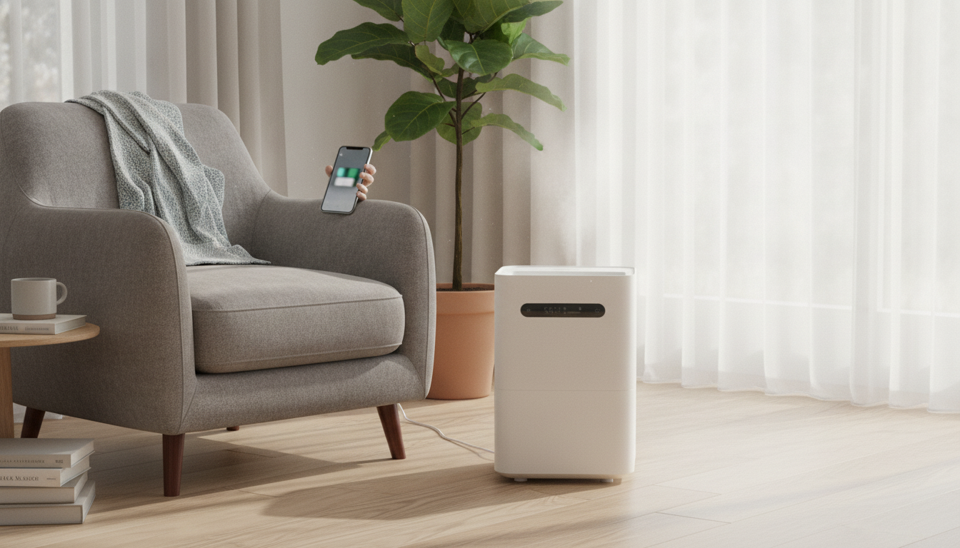 4L App-Control Evaporative Humidifier: Smarter Comfort