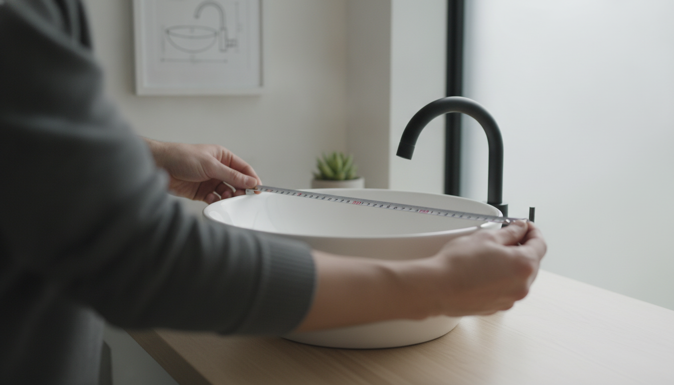 Round Vessel Sink Faucet Size: Height & Reach Guide