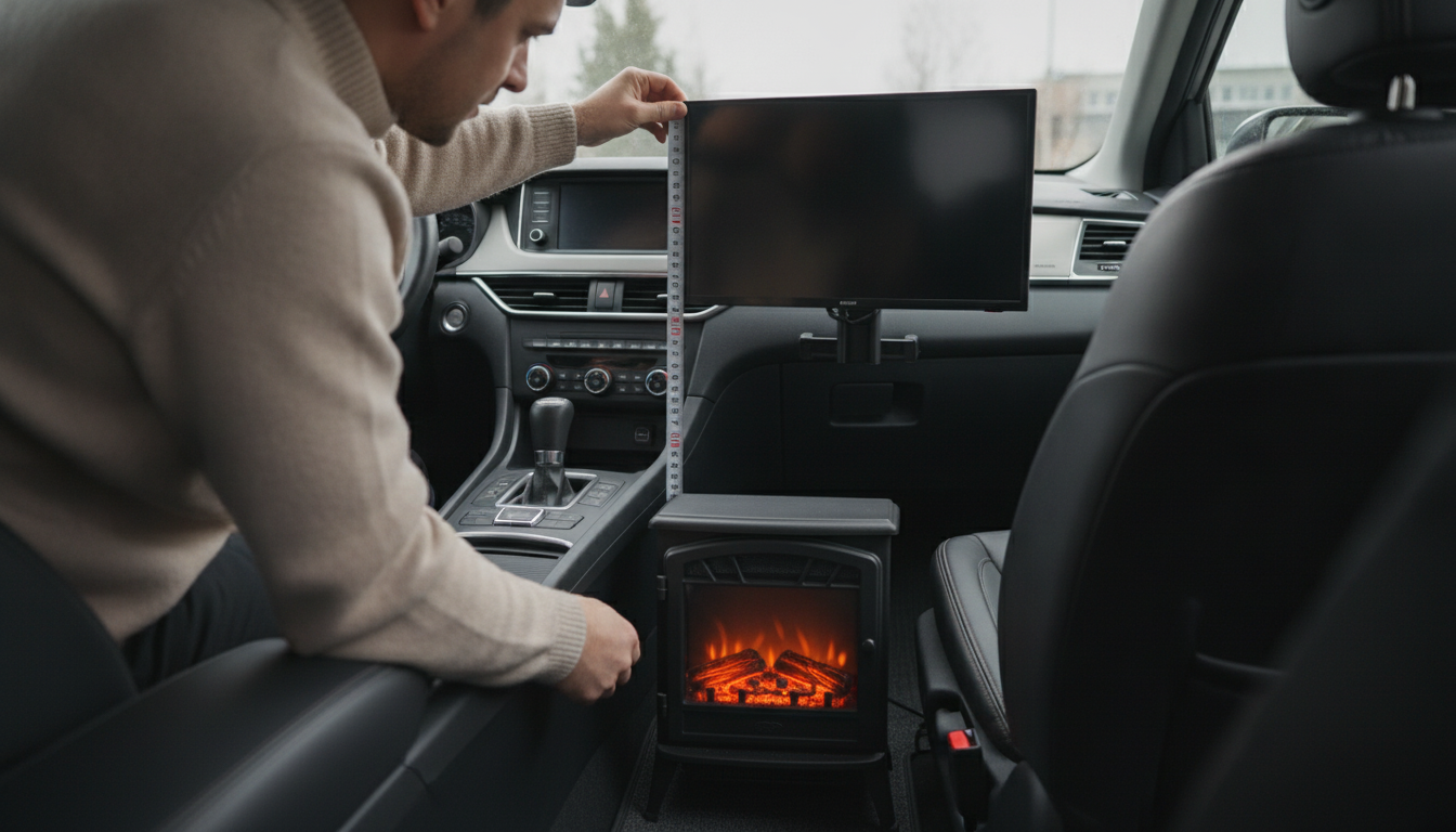 TV Above Fireplace Insert: Safe Clearance on a Stand