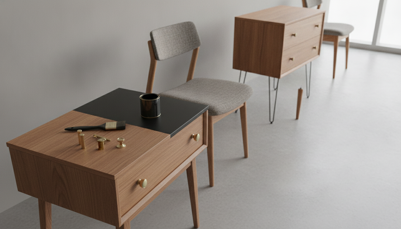 Make Wood Furniture Look Modern: 5 Easy Updates